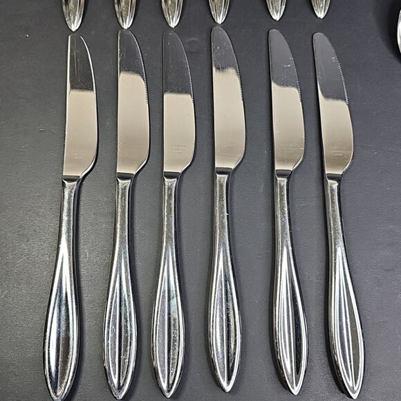 Lenox Stainless Steel 18/10 Flatware Set 30pcs Very Good Quality Service For 6 - Picture 7 of 13